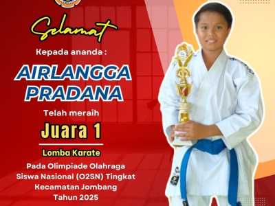 Siswa SD Plus Darul Ulum Jombang Raih Juara 1 Lomba Karate O2SN Tingkat Kecamatan